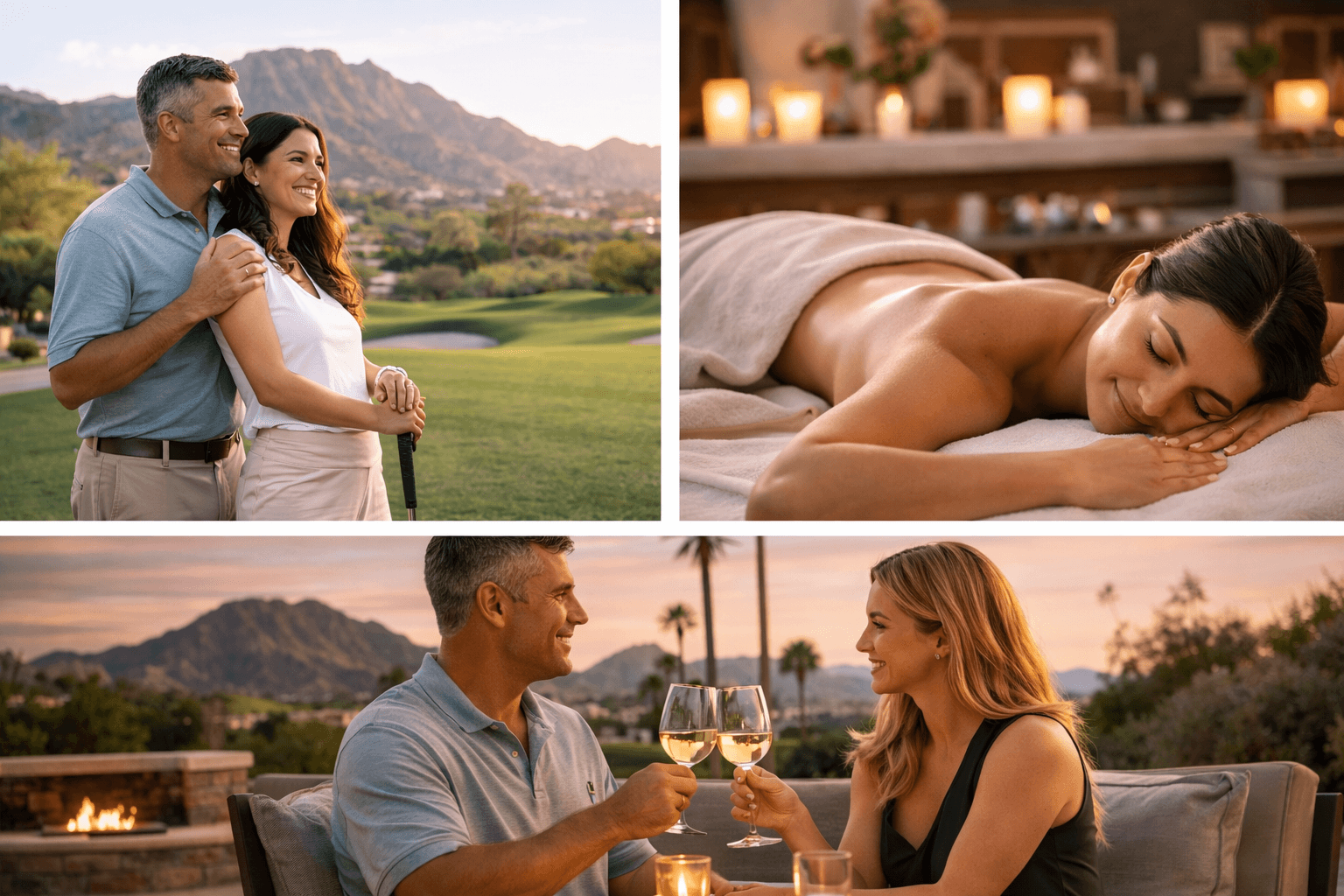 itavi childcare provides adult time for parents taking a break. dining, spa time, golfing.