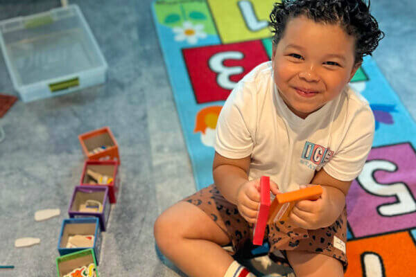 Early learning games at hotels